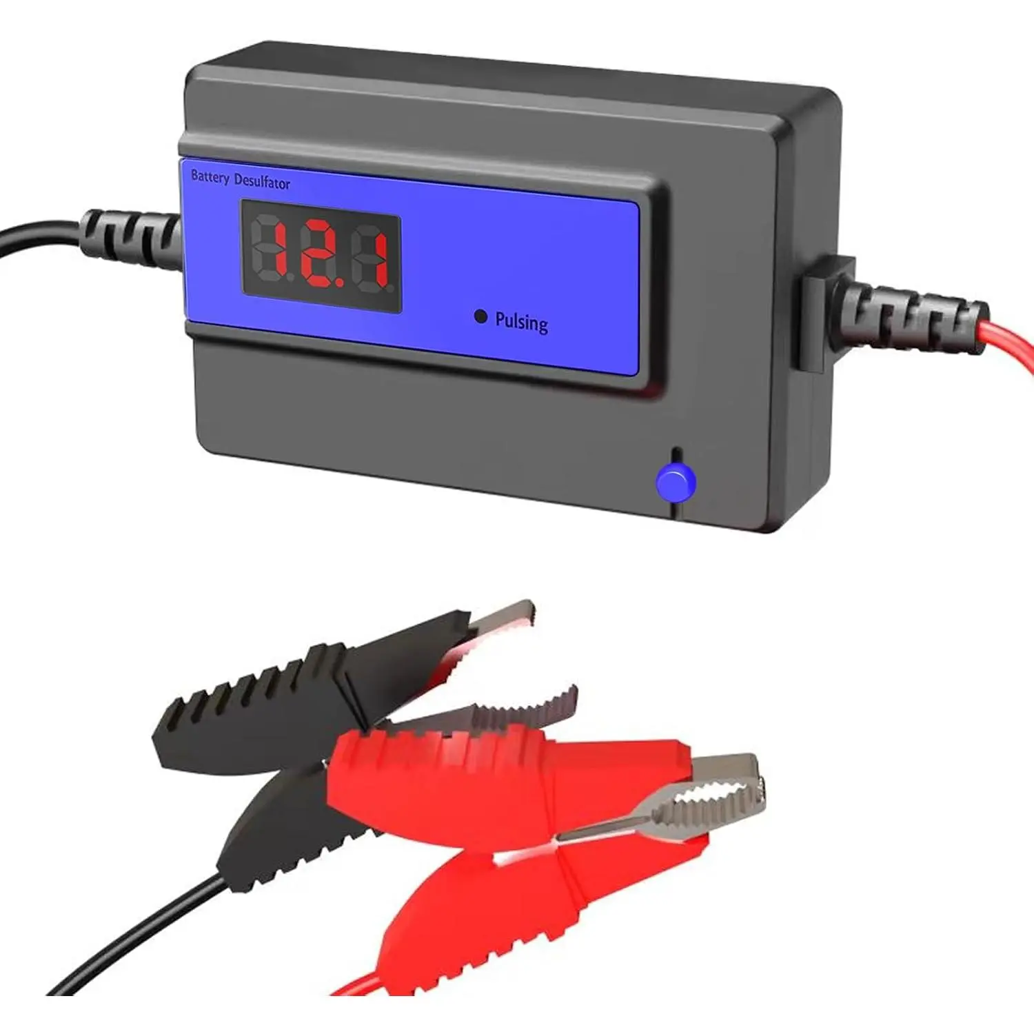Desulfator, Automatic Pulse Lead-Acid  Reconditioner for Life Extension and Repair (PL04C-400AH Blue)