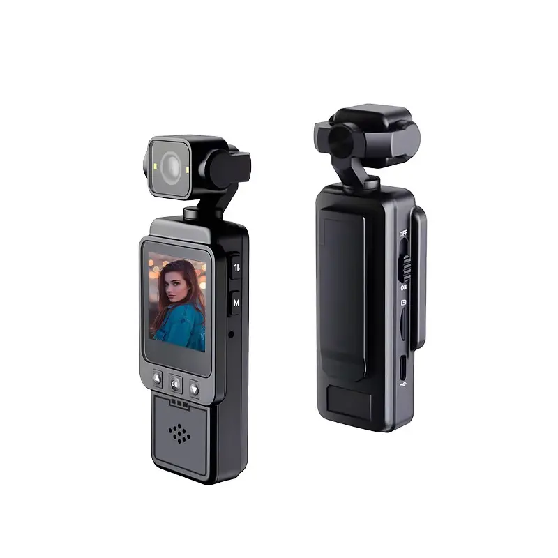 Portable Action Camera, 1 Count 1080P FHD Action Camera with Audio & Video Recording, Personal Camcorder with 360° Rotatable Lens, Outdoor Action Camera