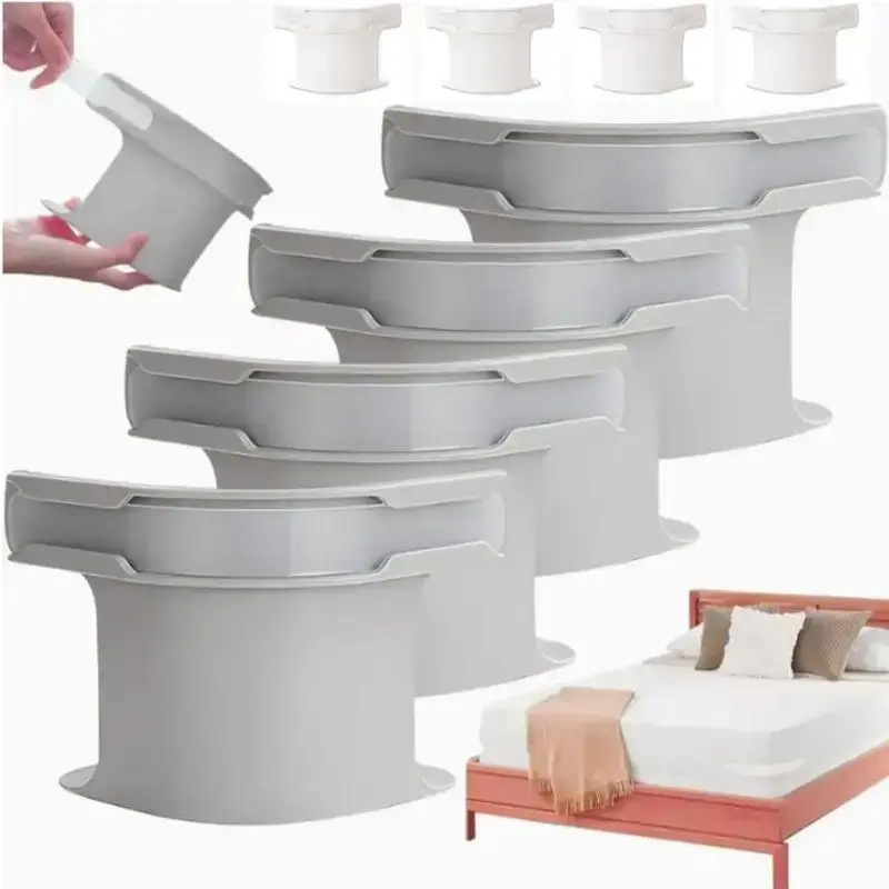 4pc Bed Sheet Holder Strips - Secure Fit for Mattress, No More Slipping or Wrinkles - Adjustable Elastic Straps with Strong Grip for All Bed Sizes - Fitted Sheet Holder