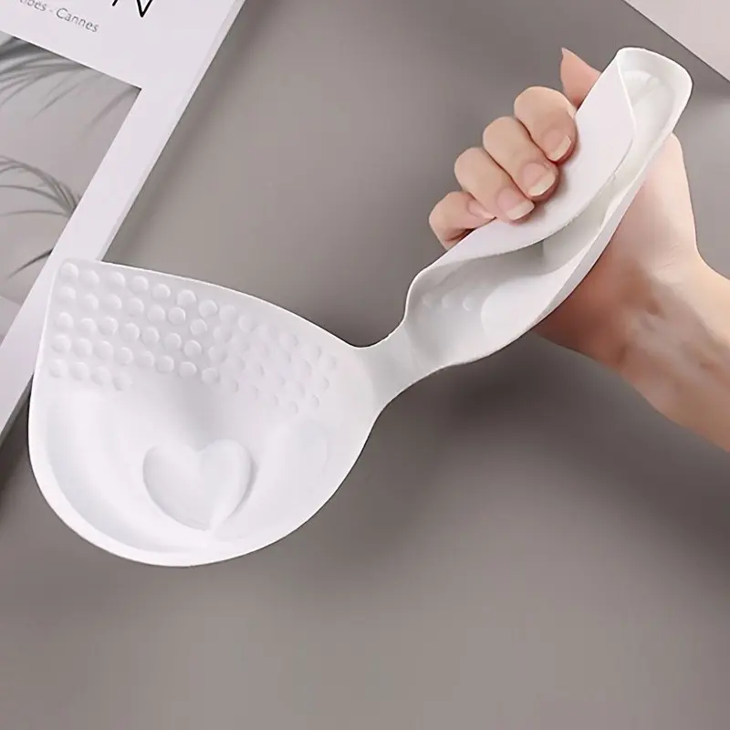 Women's Triangle Sponge Pads, Soft Removable Solid Color Bra Inserts, Hand Washable Comfortable Detachable Pads, Suitable for Various Bras, Accessories, Boob Pads
