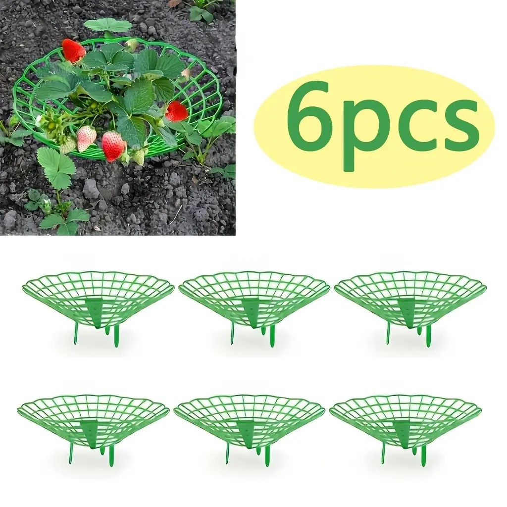Strawberry Plant Stand with 3 Sturdy Legs, Strawberries Support Rack, Potted Strawberry Holder, Anti-Rot Fruit Support, Gardening Supplies
