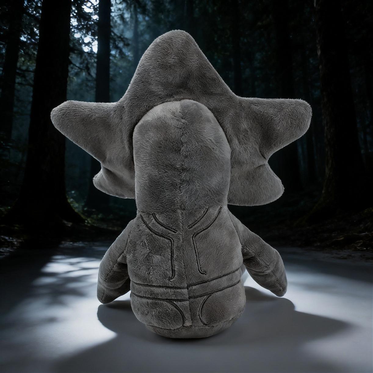 20cm Stranger Things Demon King Man-Eating Flower Plush Toy, Soft and Scary Monster Doll, Realistic 3D Teeth, Virus Stress Relief Toy, Sensory Game Gift, Halloween Birthday Desktop Decoration, Collectible Pillow for Children and Adults