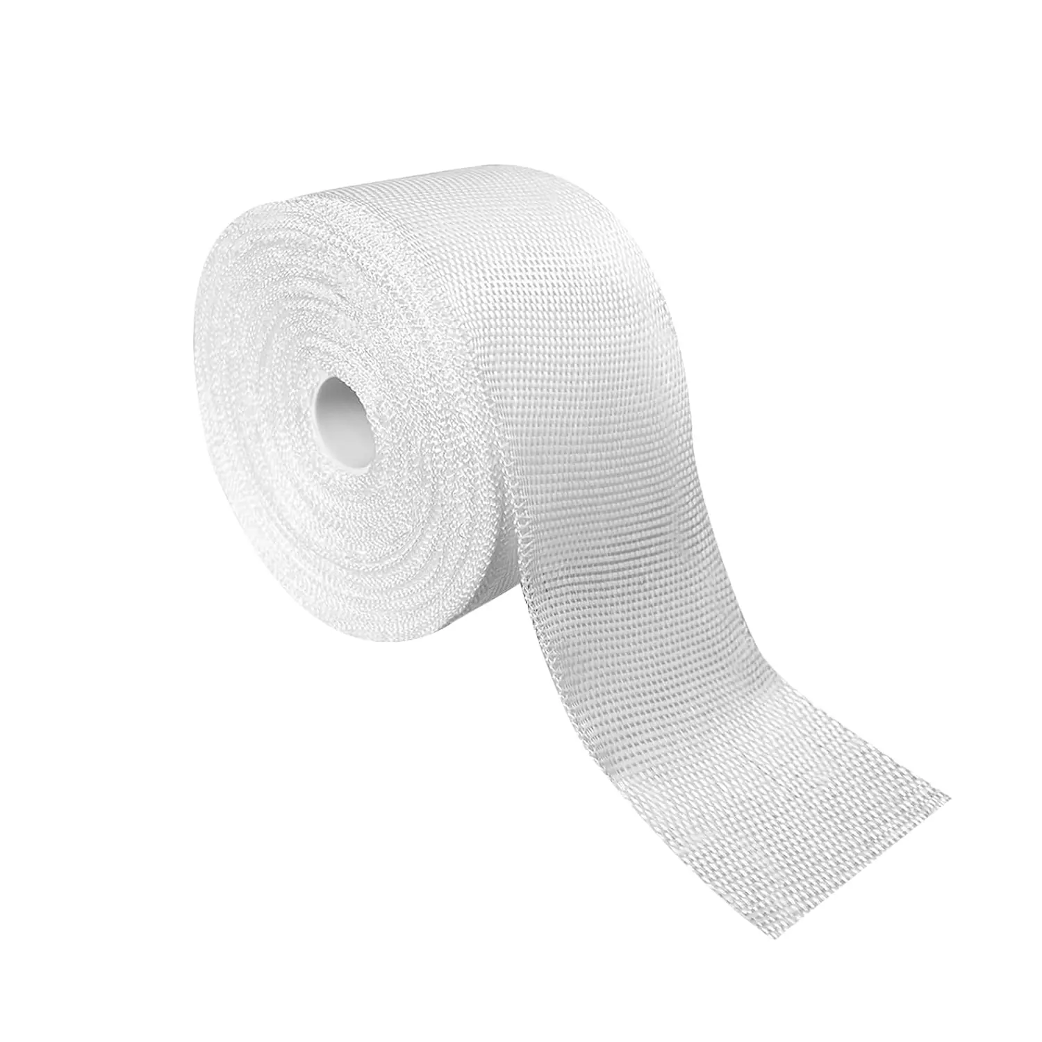 Fiberglass Cloth Roll, 2 Inches*99  6oz Plain Weave Non Adhesive Fiberglass Cloth Strip for Repairing and Reinforcing Pipes, Sinks, Bathtubs, ,  (1, 2'' * 99')