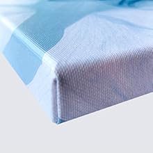 5 Piece Large Modern Seascape Artwork Gallery Wrapped Ocean Sea Beach Pictures Canvas Prints Waves Paintings on Canvas Wall Art for Living Room Bedroom Home Decorations L