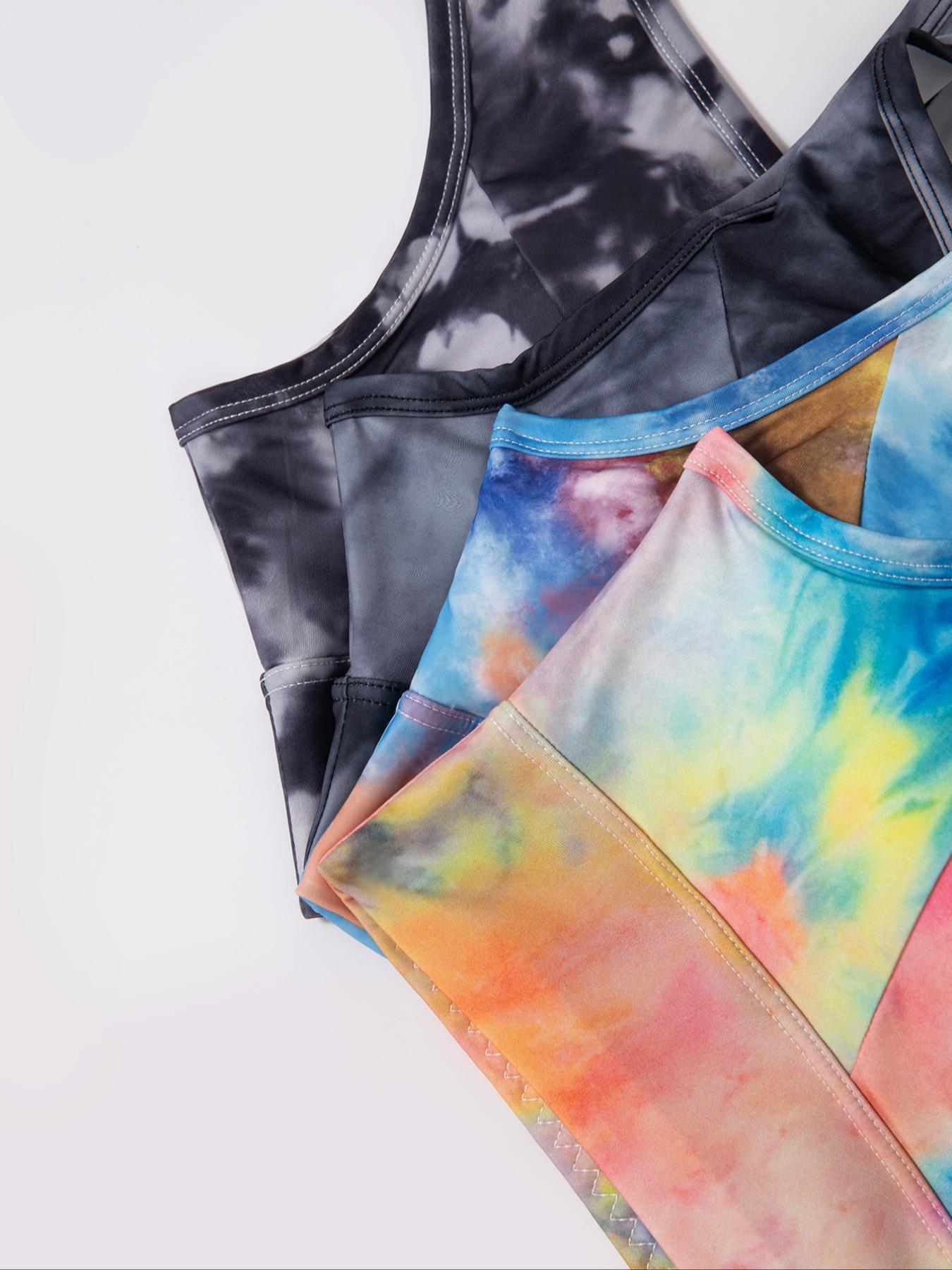 Women's Tie Dye Print Wrap Nursing Bra, Breathable Comfortable Breastfeeding Maternity Bra, Pregnancy Maternity Bra, Maternity Lingerie for All Seasons