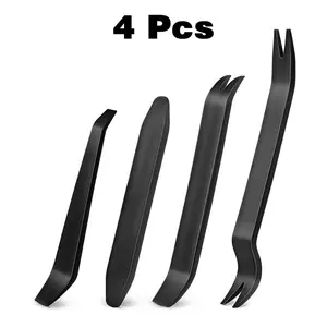4Pcs/Set Car Trim Removal Tools,Plastic Trim Removal Tool,Dashboard Pry Tool,CarTrimRemoval ,AutoTools,Audio/Radio Installation,Fastener/ Clip Remover,No-Scratch,Door Panel Removal Tool,Car Audio Upgrade,DIY Car Mod,Dash Removal Hack, Steering
