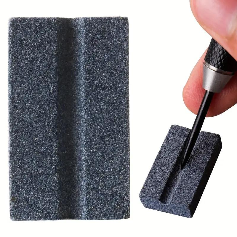 V-Shape Dart Sharpener Stone Set, Available in 1/2/4/6 Pieces, Precision Tool for Darts Accessories, Essential for Accurate Throwing