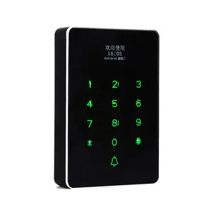 Waterproof Metal Office Access Machine with Display Password Swipe Card and USB Flash Drive Attendance Export Function