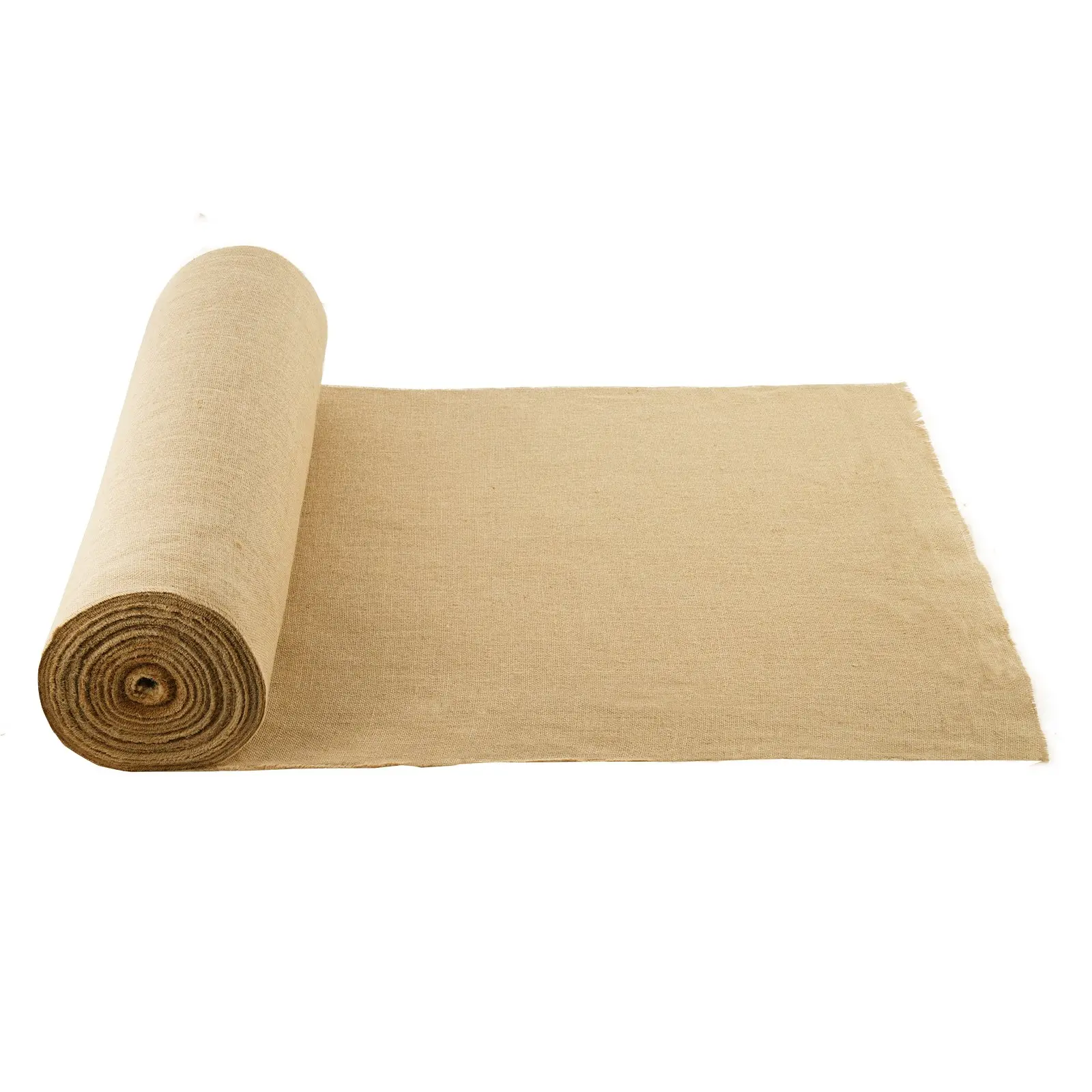 VEVOR Burlap Fabric Roll, 36" x 150 ft & 50 x 50 High Density Wide Natural Burlap Fabric Rolls, Jute Fabric Burlap Tree Wrap Roll, for Decor, Crafts, Wedding, Gardening, Plant & Tree Winter Covering
