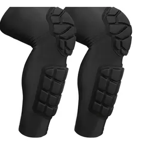Sports Knee Pads - Compression, Stretch, Anti-Injury, Foam-Based Protective Gear, Leg Guard Pads for Cycling, Skateboarding
