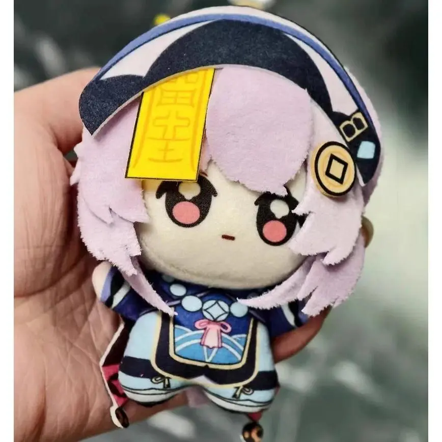 10cm Cute Anime Game Character Plush Toys Funny Plushie Doll Bag Hanging Pendant Decorative