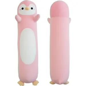 Long Plush, Soft Hugging Pillow Cuddly Toy Body Pillow, Birthday Gift for Boys Girls (Pink, 60cm/23.62in)