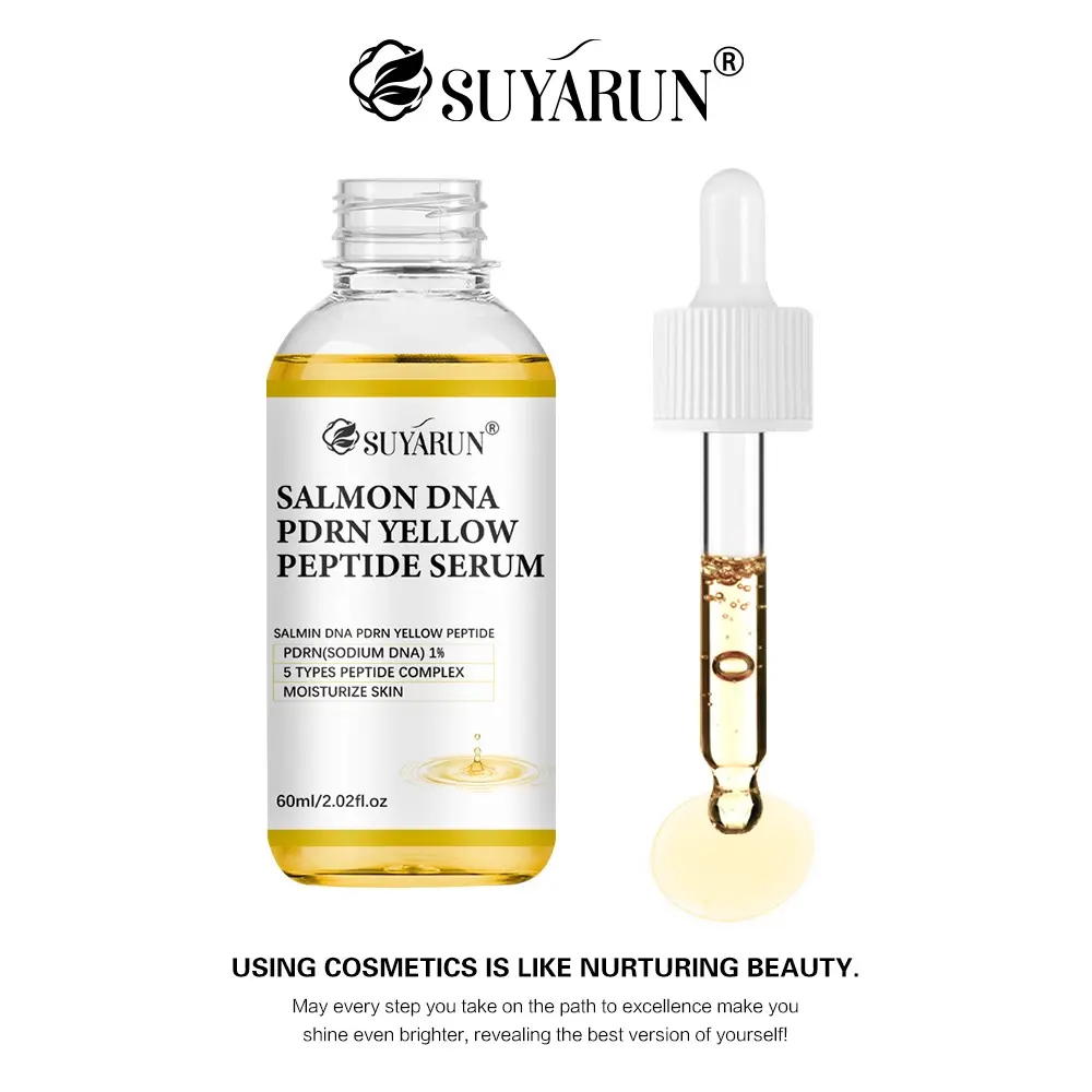 Salmon Dna Pdrn Essence for Skin Repair and, Niacinamide, Hyaluronic Acid, Copper Peptide Moisturizing Face Lift Serum, Brightening and Firming