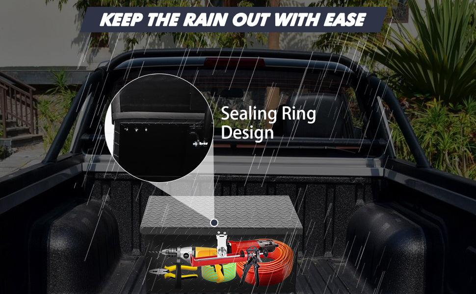 【Black Friday】GARVEE 20 Inch Heavy Duty Aluminum Diamond Plate Tool Box with Lock and Keys, Waterproof Storage Organizer for Pick Up Truck Bed, RV Trailer/Van, Features Side Handle for Easy Transport. 【Black Friday】GARVEE 20 Inch Heavy Duty Aluminum Diamond Plate Tool Box with Lock and Keys, Waterproof Storage Organizer for Pick Up Truck Bed, RV Trailer/Van, Features Side Handle for Easy Transport.