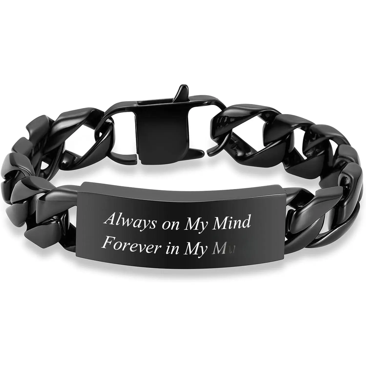 Cuban Link Urn Bracelet for Ashes Cremation Bracelet | for Men Women,Stainless Steel,Memorial Bangle,Ash Holder for Human , Memorial  for Loved Ones,Fill Tool