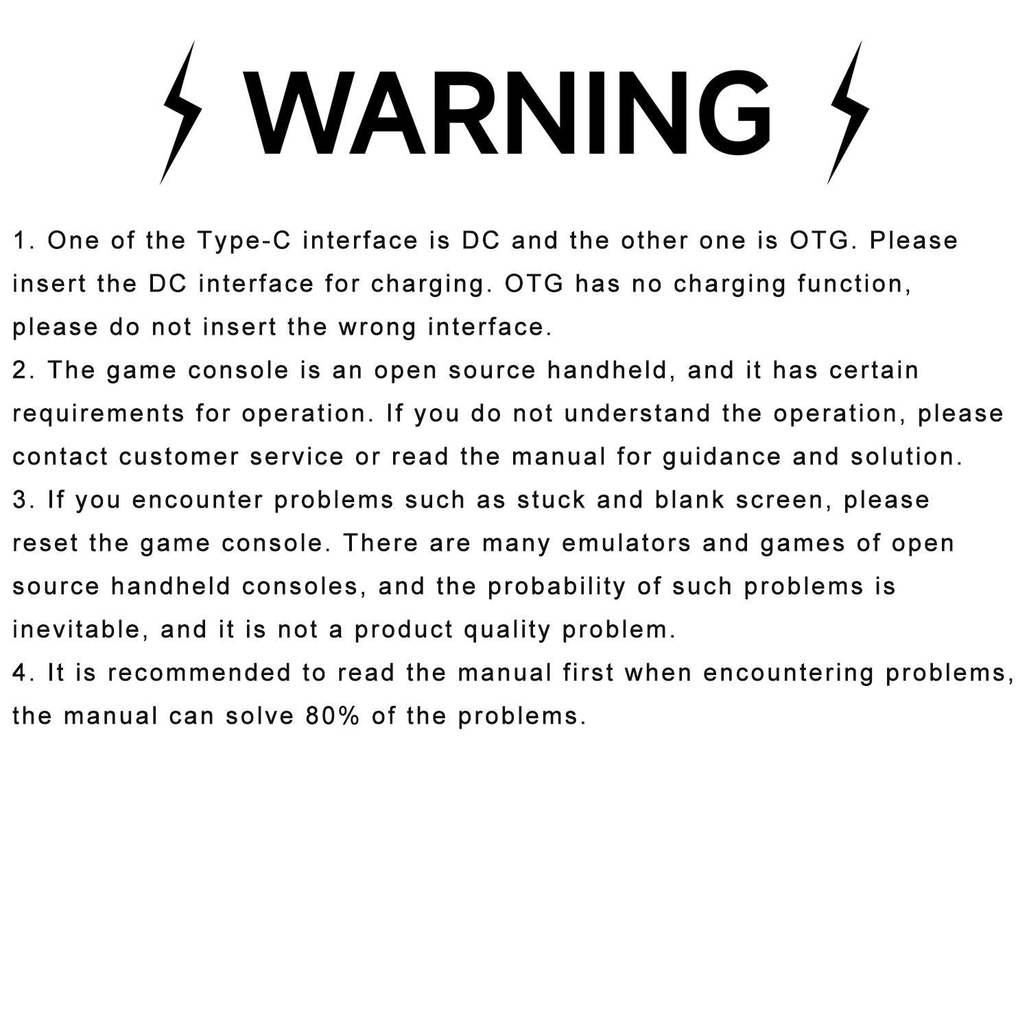 YLW K36 Open Source Linux System Handheld Game Console, Rechargeable Game Console, 3.5HD IPS Screen Portable Retro Handheld Player with 20+ Emulators Supported, Boyfriend Gift, Gaming Items