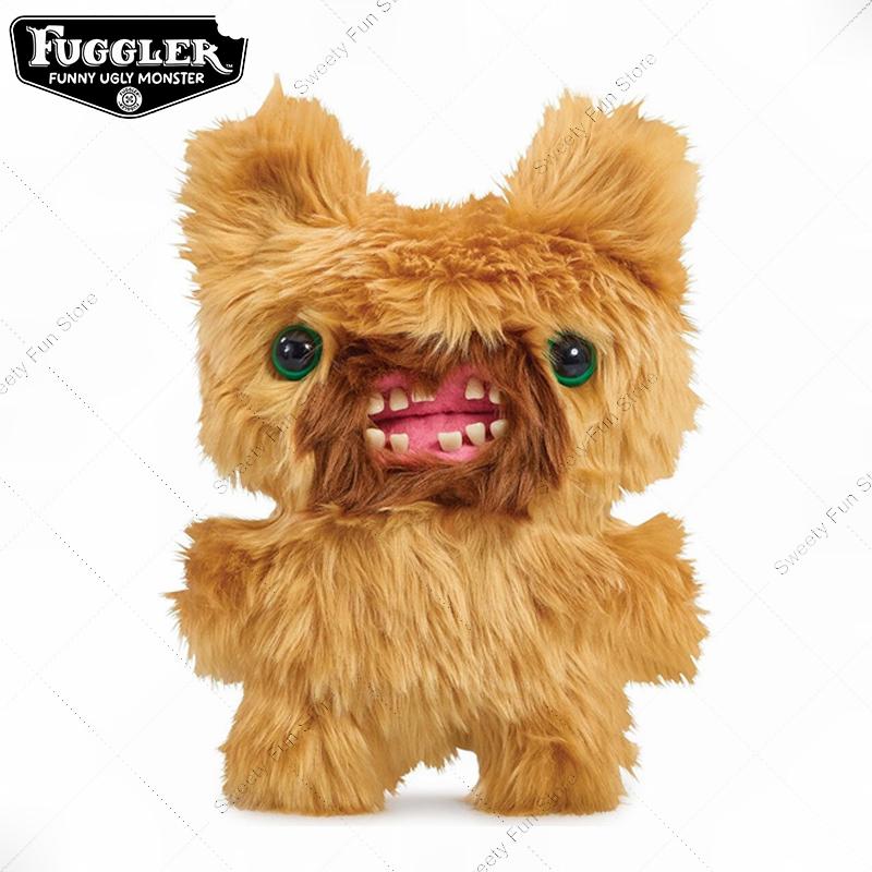 100% Original Fuggler Funny Ugly Monster Plush Toy – Tooth Creature Stuffed Doll, Hairy Furry Plushie Gift for Kids & Collectors, Mini Rascals Series
