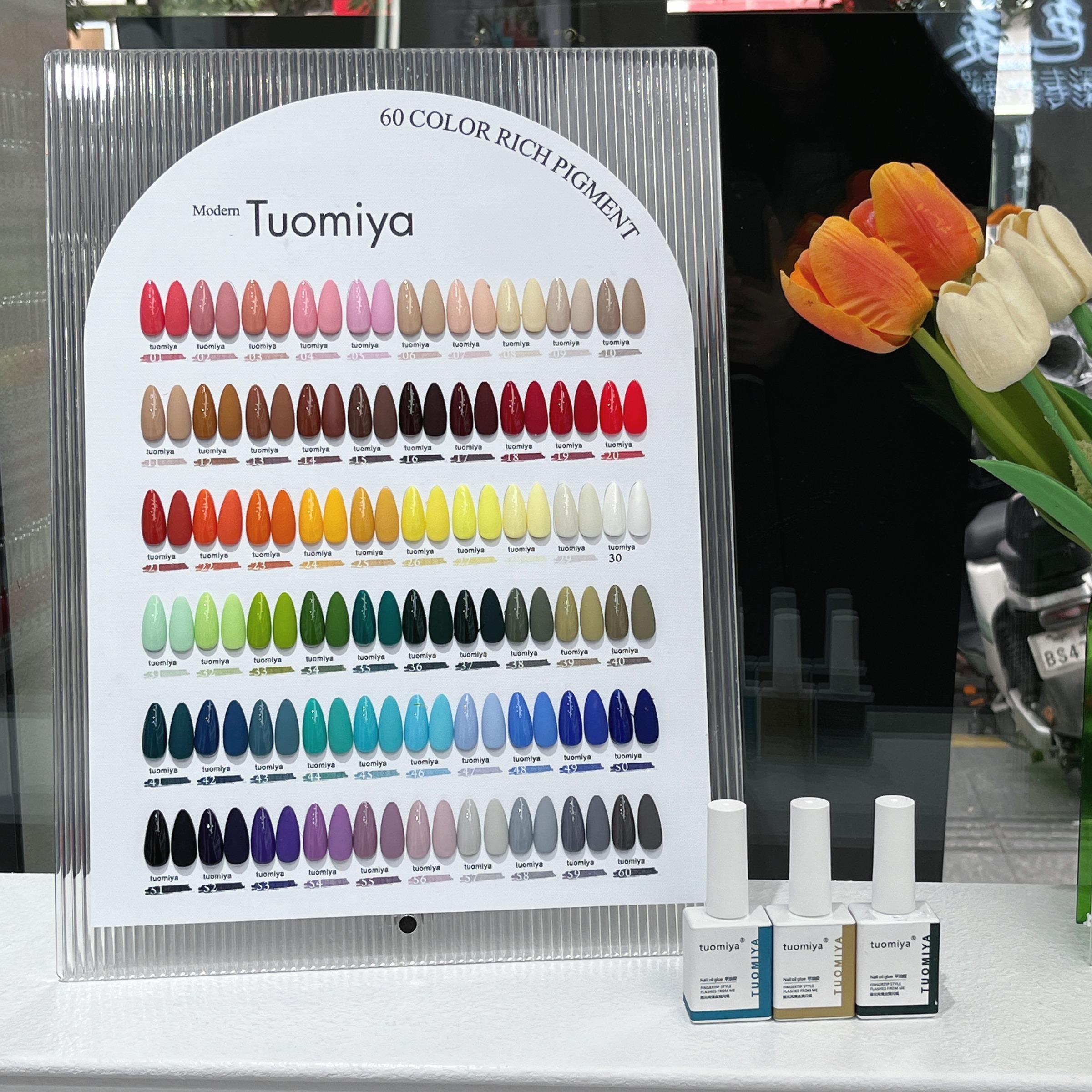 60 Color Gel Nail Polish Set, Nail Art & Nail Polish Set, Professional Nail Art Kit for Women & Girls, Manicure Accessories, UV Light Gel