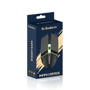 Viper M11 Gaming Mouse - USB Interface, Luminous Optical, Wholesale Supply for Laptops (Manufacturer Direct Sales)