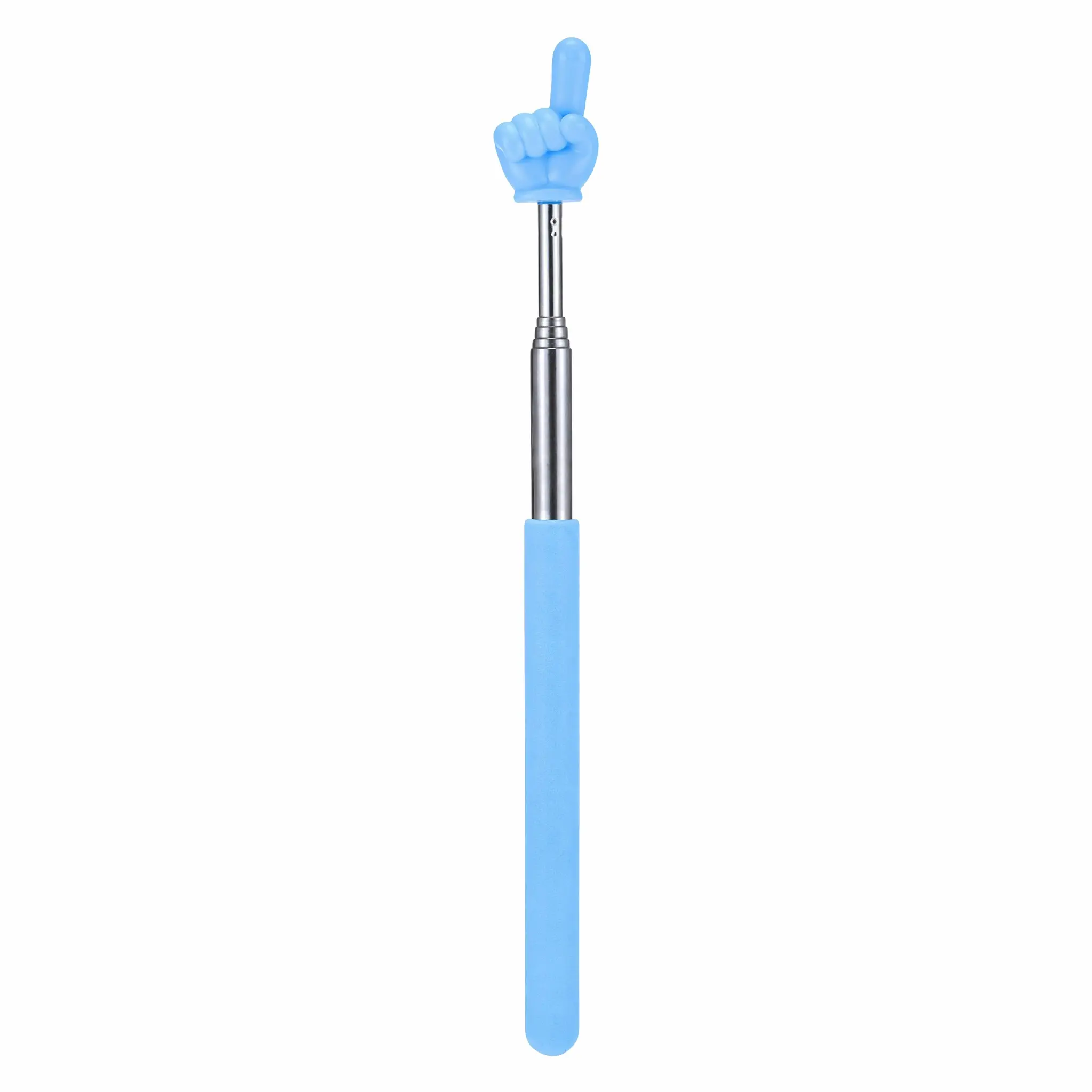 Retractable Teaching Pointer, Telescopic Hand Pointer for Teachers and Students with Stainless Steel Material, Finger Reading Stick for Classroom and Home Use, Classroom Supplies