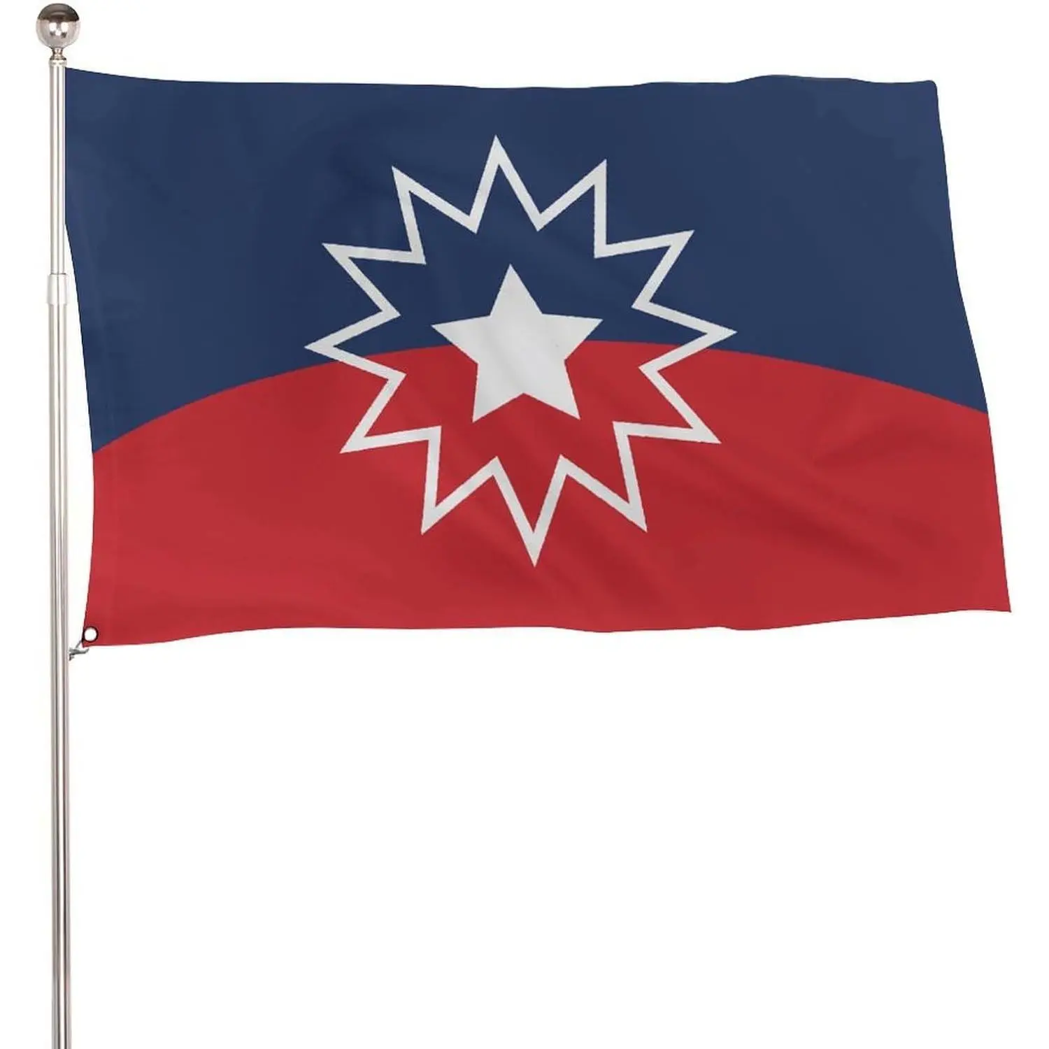 Juneteenth Flag 115D Polyester 5x3 Ft with 2 Metal Eyelets