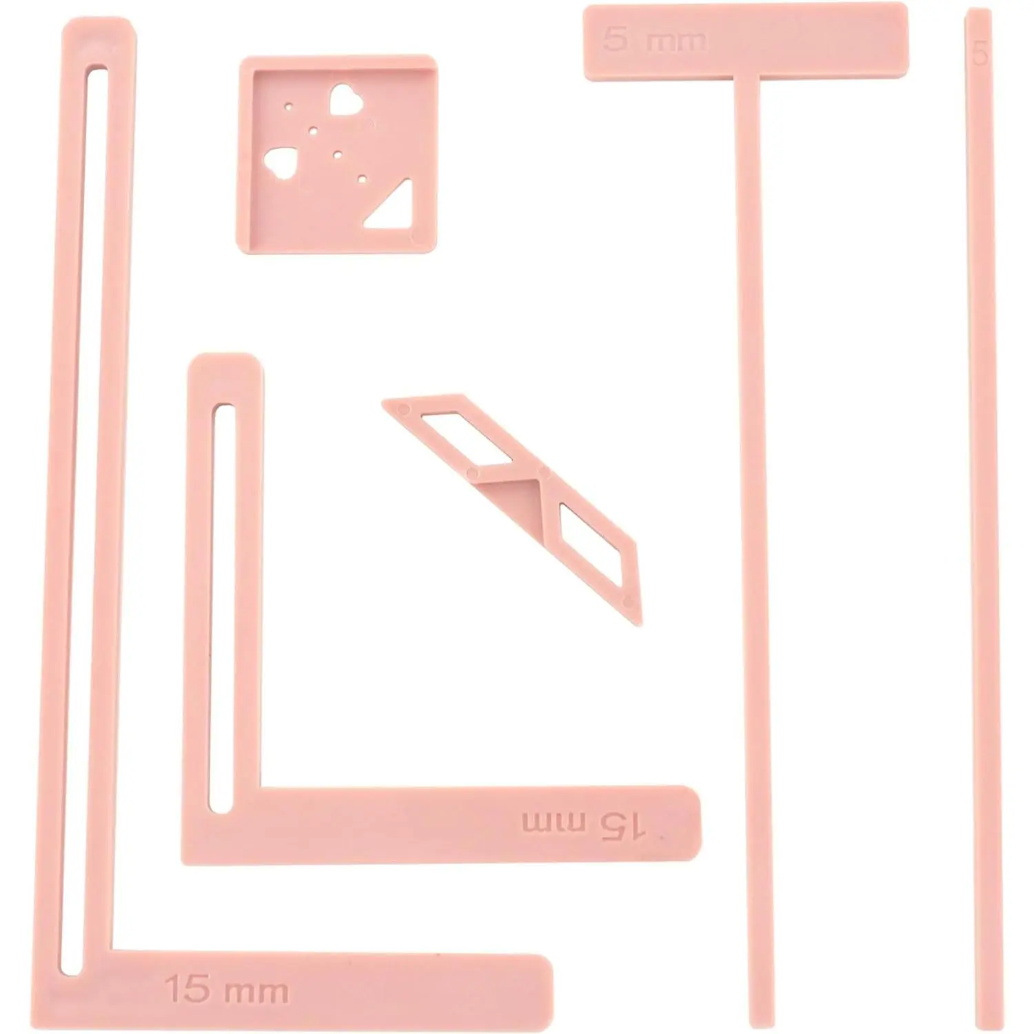 6 count Bookbinding Easy Scrapbooking Tool for Notebook Calender | Plastic, 3 colors, bookbinding tools for starter, bookbinding  guide for anyone,  for albums, journals, handbook