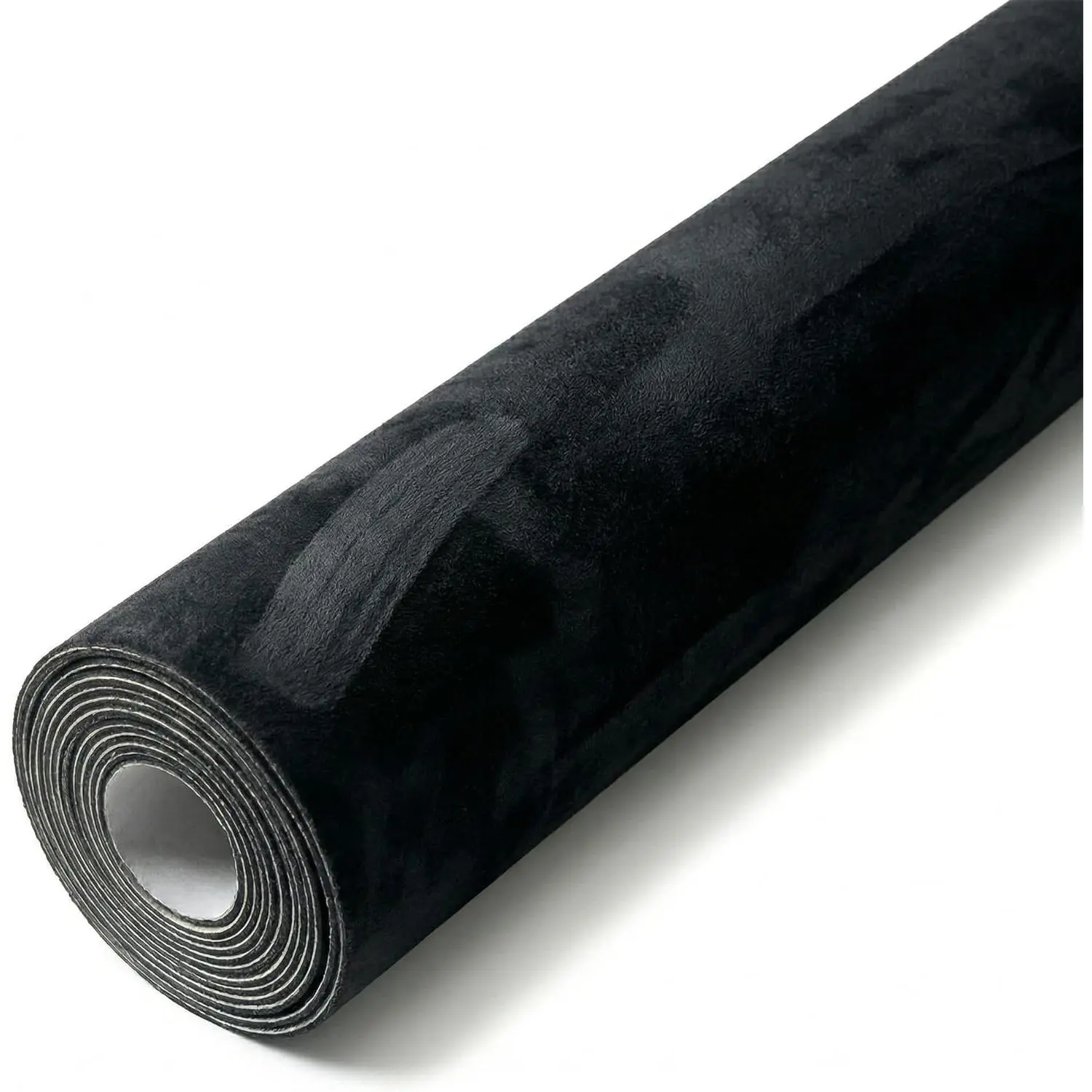 Suede Wrap Fabric Sheet, 40" x 59" Premium Microfiber Self-Adhesive Roll for Car Interior Covering Dashboard, Center Console, and A/B/C Pillars, DIY-Friendly, Black, Easy Installation, Full-Interior Coverage In One Sheet