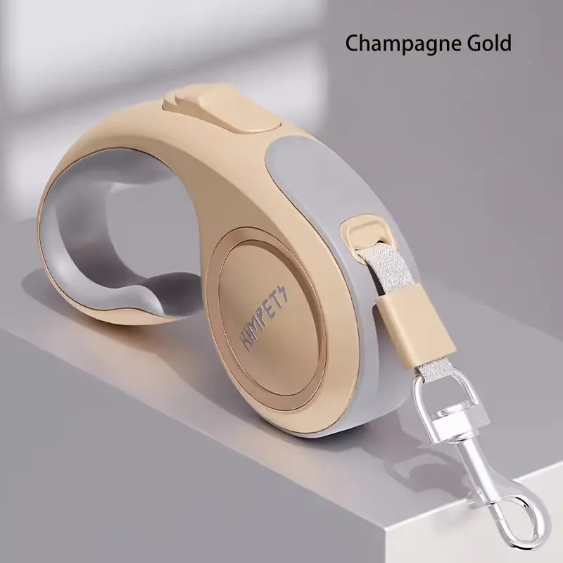 360 °   Tangle-Free Superior Appearance Retractable Dog Leash, One Key Lock/unlock Dog Chain, C-shaped Handle Ergonomic Design Dog Rope, 16ft pet dog leash