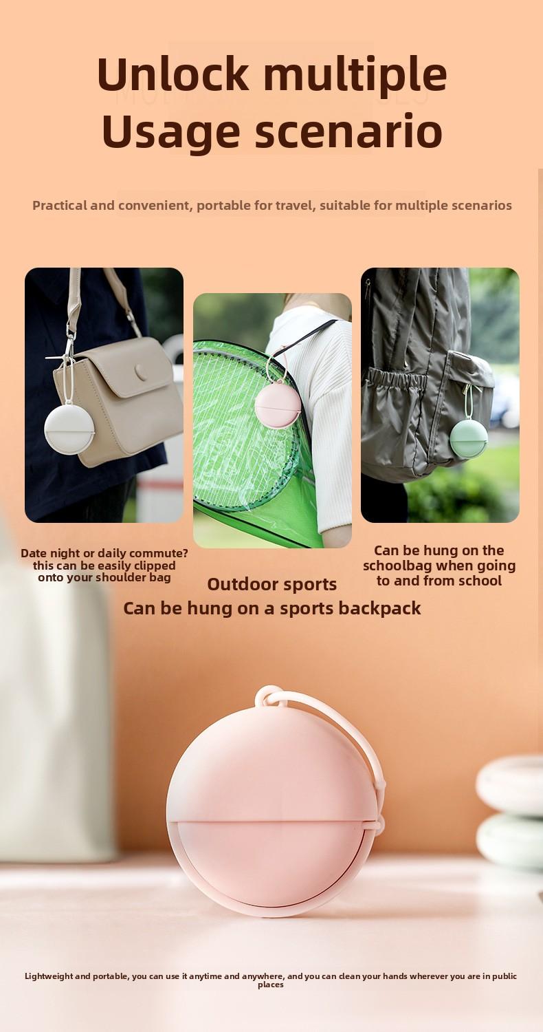 FaSoLa Antibacterial Soap Sheets Portable Paper Soap for School and Outdoor Travel