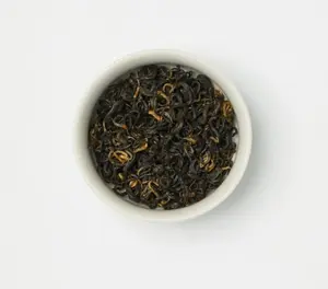 Solunãe English Breakfast Tea - Organic Keemun Black Tea from Qimen Region - Rich Full-bodied Infusion with Cocoa & Dried Fruit Notes