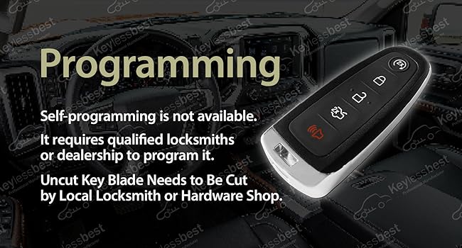 Replacement for 2013 2014 2015 2016 2017 2018 2019 2020 Ford Escape Titanium Focus C-max Maverick Fob Remote Control M3N5WY8609 5 Buttons 315MHz