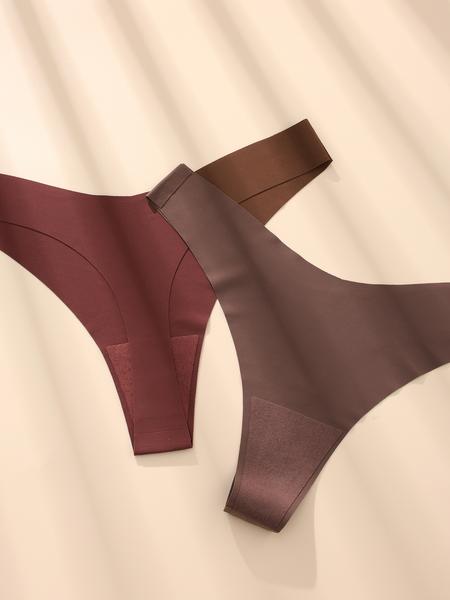 15 Pcs Women's Underwear Set, Comfortable Seamless Low Waist Thong Panties, Casual Fitted Design, All Season Wear, Daily Use Essentials, Soft Comfy Panties