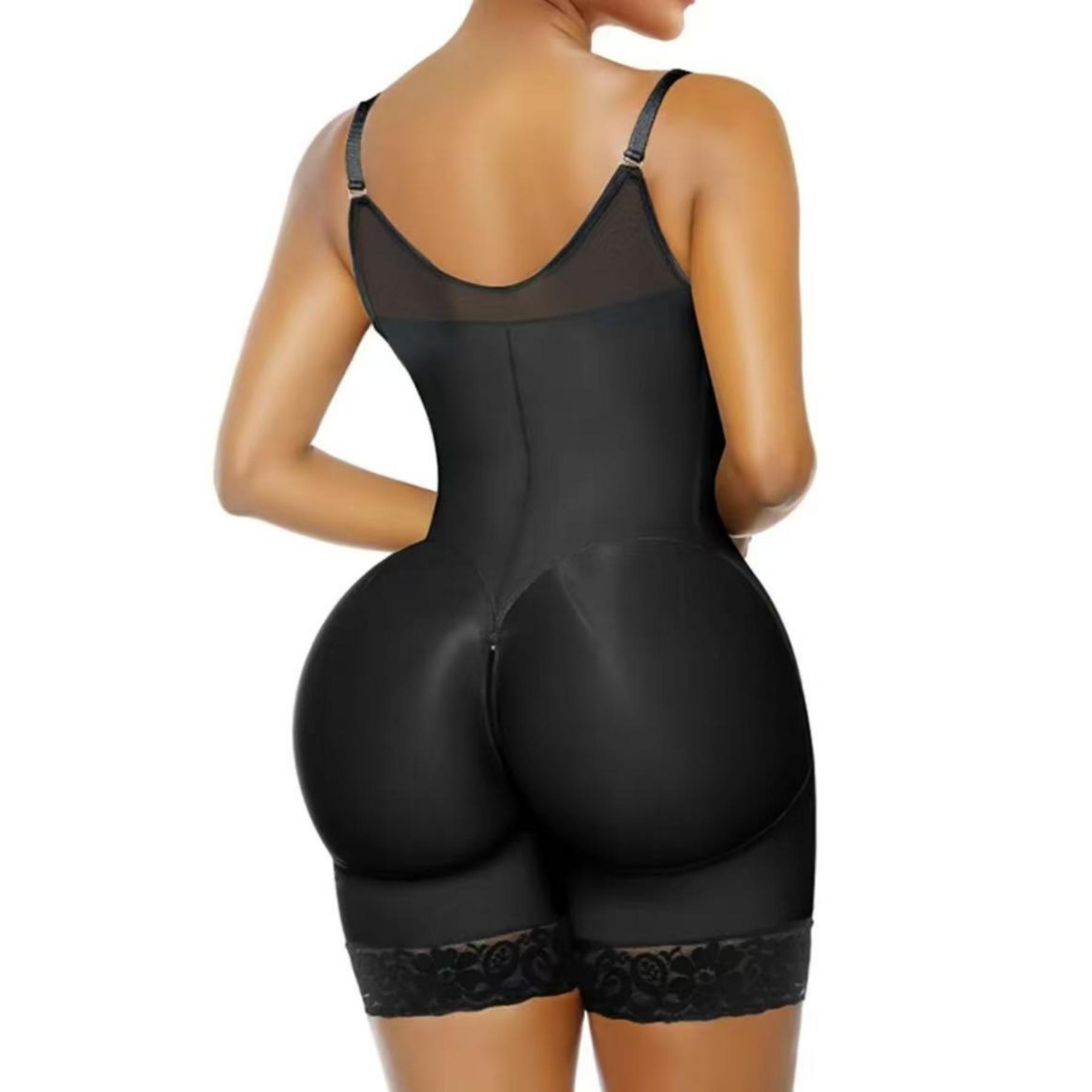 ODOV Fajas 1 Count Shapewear for Women, Colombian Shapewear, Tummy Control Butt Lifter Shaper with Zipper Crotch Detachable shoulder strap, Tight-Fitting Jumpsuit, Suitable For Daily Wear Womenswear Compression