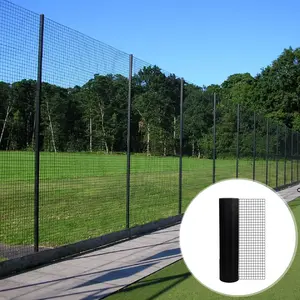 Heavy Duty Metal Wire Fence 50m Roll - Small Animal Barrier, Garden Farm Outdoor Security Fencing, Temporary Boundary Protection Netting