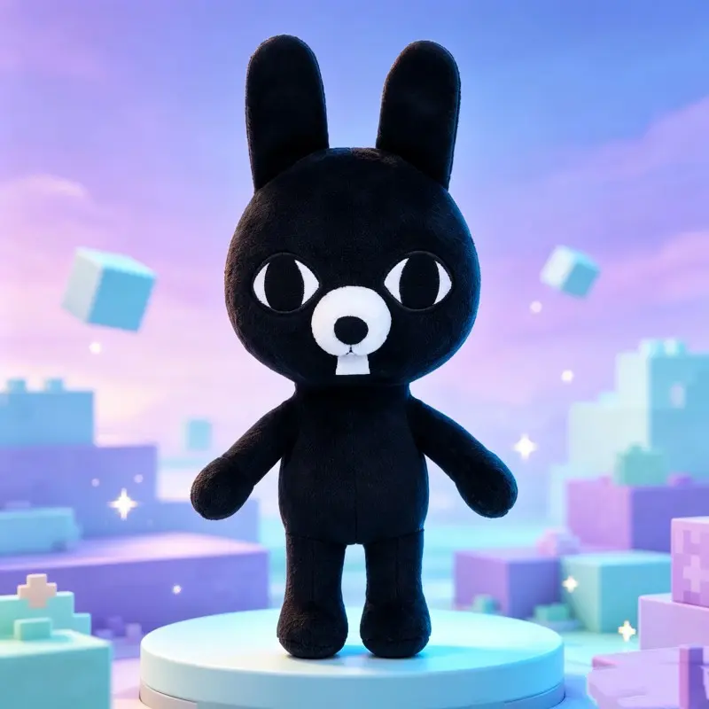 Ratthew Plush Toy, Rodent Horror Game Character, Collectible Stuffed Plush Doll, Perfect Gift for Fans, Unique Horror Merchandise