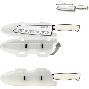 Blade Guard 8" Knife Blade Protector Made in USA Safe Storage and Transport for Kitchen Knives Protects Edges in Drawers Travel Camping RV