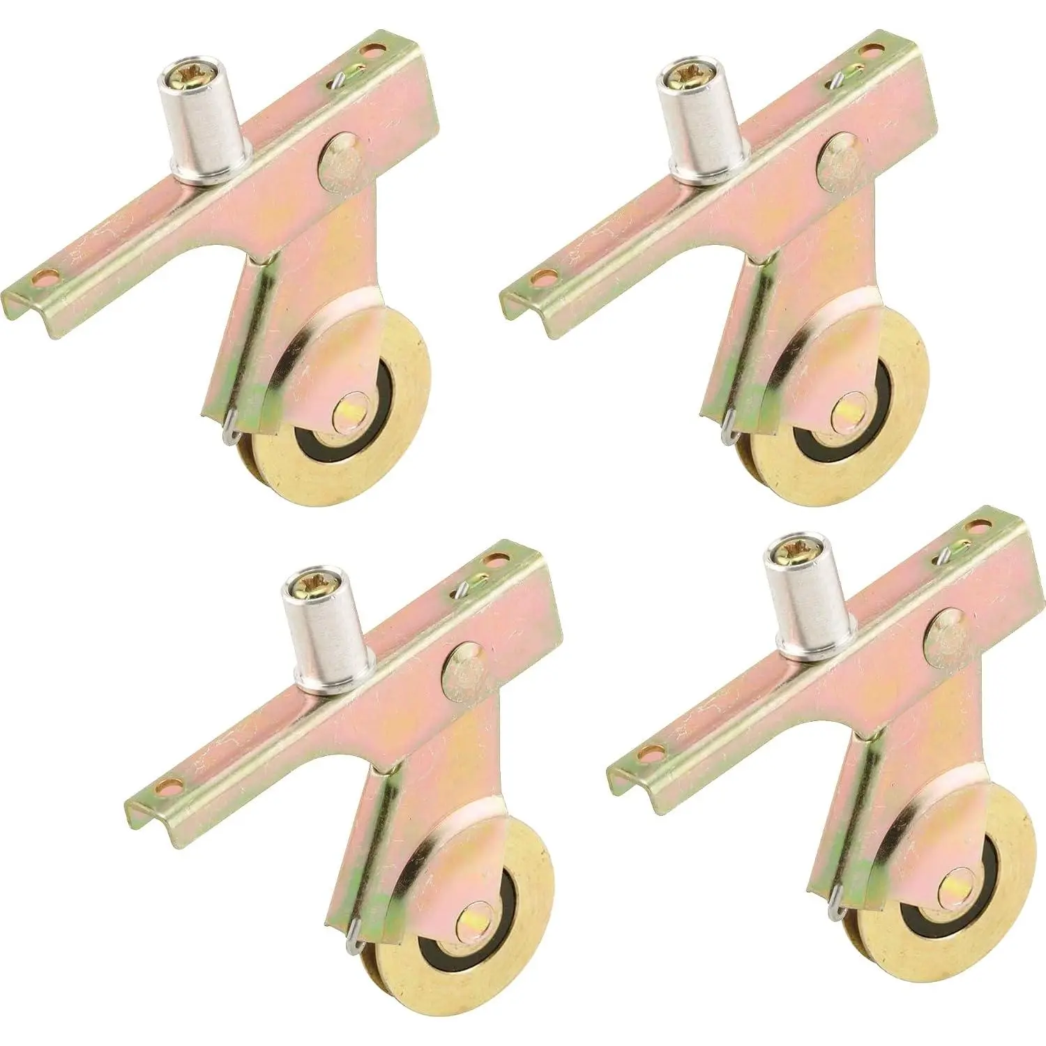 4 Pack Sliding Screen Door Tension Spring Fits for Bay Mills Doors, Replaces B 701, B 702 and B 814   Both Top and Bottom, 1" Concaved Steel Ball Bearing