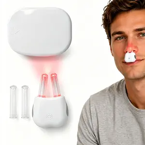 Portable Wireless Infrared Light Therapy Device, Adjustable Width Heat Pad for Nasal Comfort Relief, Ideal Birthday Gift