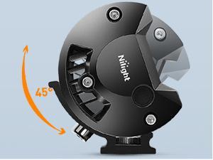 Nilight 4 Inch 60W Triple Row Spot Flood LED Pods (Pair)