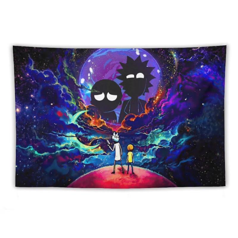 Movies Rick And Morty Tapestry, Wall Decoration Suitable for Bedroom, Living Room And Dormitory. 40 X 60 Inches