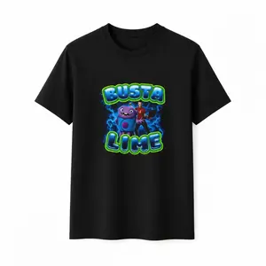 Lime Burst Funny Graphic T-Shirt for Men Women| Cute Monster Humor Tee, Colorful Streetwear Gift Top