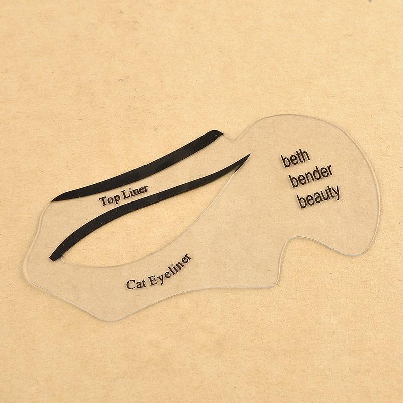 Apply Eyeliner Aid Card (1 Pair), Eye Liner Auxiliary Tool, Eye Makeup Templates for Women, Professional Makeup Tools for Daily Use