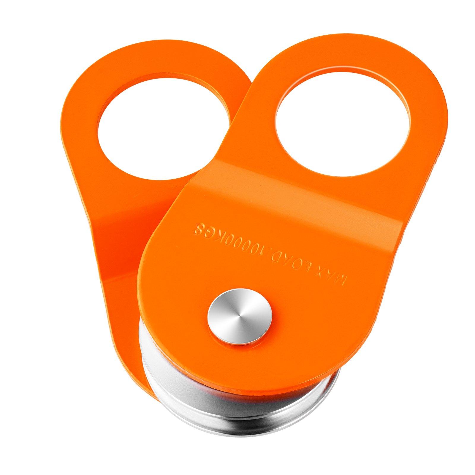 VEVOR 10 T Winch Snatch Block, 22,000 lbs Capacity Block and Tackle Pulley System, Work with 0.4" - 0.55" Rope, Winch Hook Accessories, Heavy Duty Offroad Recovery Accessory for Truck Tractor ATV UTV VEVOR 10 T Winch Snatch Block, 22,000 lbs Capacity Block and Tackle Pulley System, Work with 0.4" - 0.55" Rope, Winch Hook Accessories, Heavy Duty Offroad Recovery Accessory for Truck Tractor ATV UTV