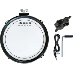 Alesis PRO 8 Inch  Zone Mesh Drum with Clamp and  10ft Trigger  Bundle [Compatible with Roland///]