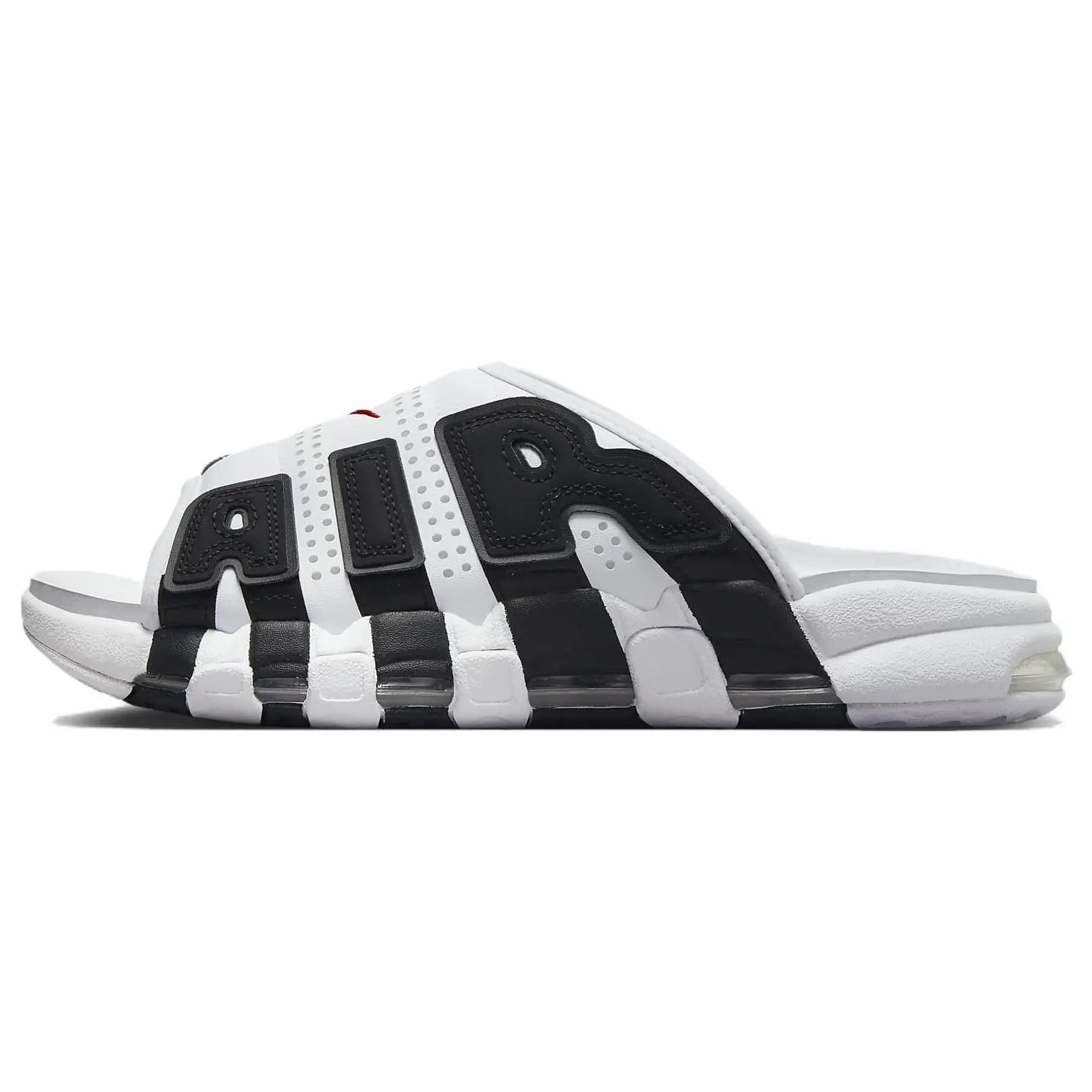 Nike Wmns Air More Uptempo Slide 'White Black Red' FJ0755-100