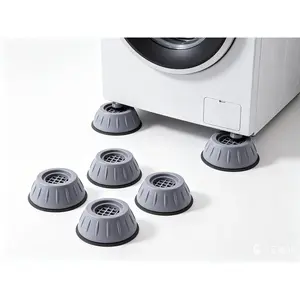 Anti-Vibration Pads for Washing Machine and Appliances, 4Pcs of Non-Slip Shock-Absorbing Rubber Pads Noise Reduction Floor Protectors for Washing Machines Dryers Refrigerators and Furniture : Tools & Home Improvement