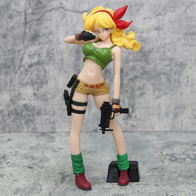 Dragon Ball Figure, Blonde Lanqi Model, Incredible Adventure, Anime Collectible, Secondary Dimension, Action Figure Display Piece