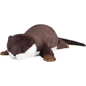 CSVBTRF Weighted Stuffed Animals, 4.1 lbs 18" Otter Plush Hugging Pillow, Weighted Otter Stuffed Animal Gifts for Kids Boys and Girls