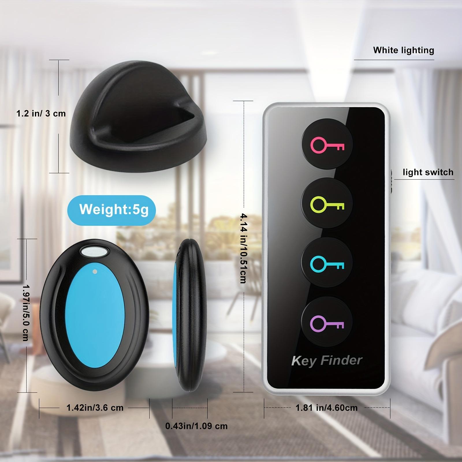 Key Locator, Wireless Rfid Locator Key Positioner with 4 Receiver & Led Flashlight Function Smart Key Finder #GLOBAL PICKS