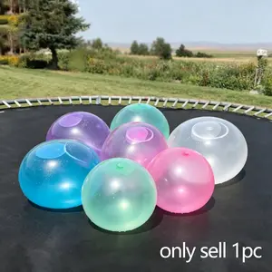 Unbreakable Inflatable Balloon, Water Ball, Soft Gel, Large Light Elastic Air Balloon, Super Big Beach Pool Indoor Balloon, Water Ball, Water Balloons